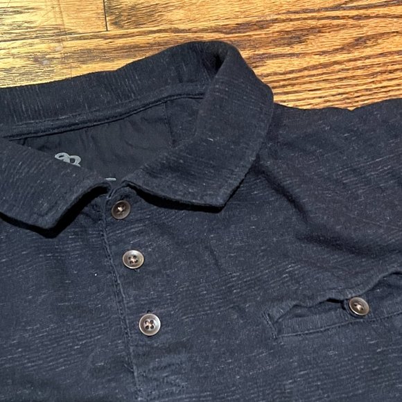 Double RL RRL Iconic Polo Gray/Black XXL - Picture 3 of 6